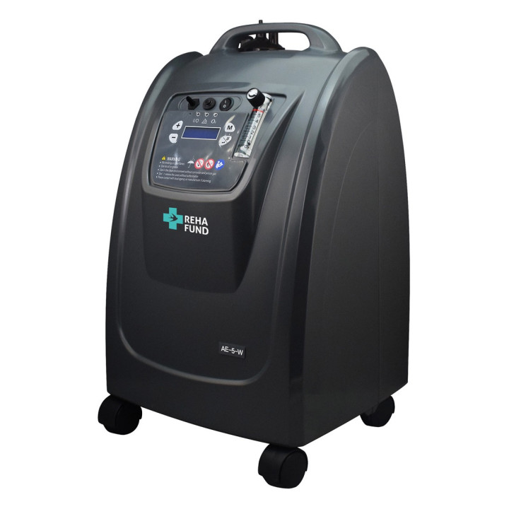 Medyczny Koncentrator Tlenu AE-5-W | Cicha Praca 24h | Wydajność 5L/min