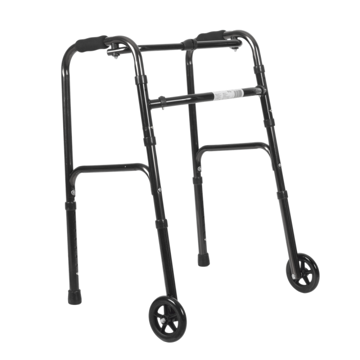 Balkonik Rehabilitacyjny Kroczący z Kołami | Składany | NFZ S.07.01