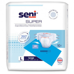 Seni Super – Oddychające Pieluchomajtki na Rzepy | Chłonność 2/4