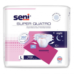 Seni Super Quatro – Pieluchomajtki na bardzo ciężkie nietrzymanie moczu