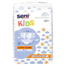 Pieluchomajtki dla dzieci Seni Kids Junior Super | Wysoka Chłonność
