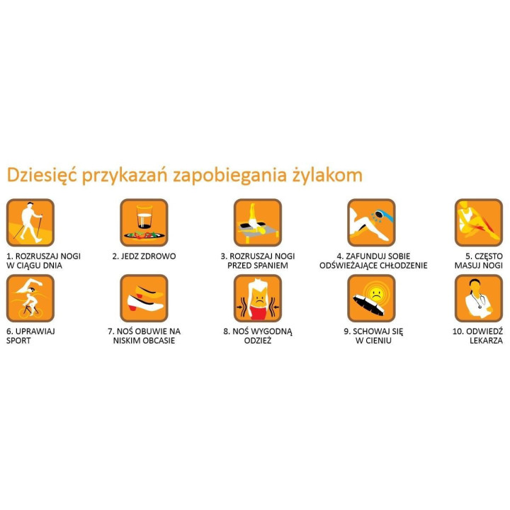 Aries Avicenum Phlebo 360 COTTON Podkolanówki II Klasa Otwarty Czubek