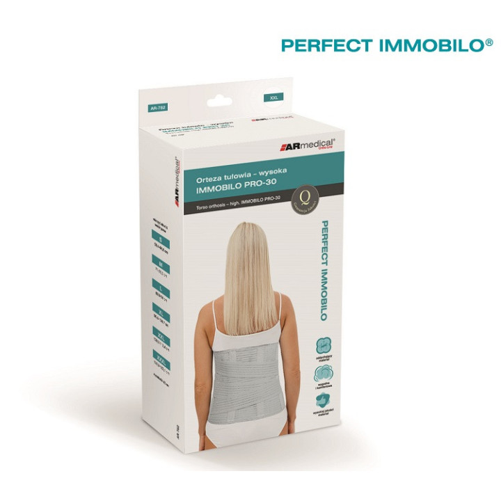 Armedical Immobilo PRO-30 Orteza Tułowia Wysoka | Gorset L-S