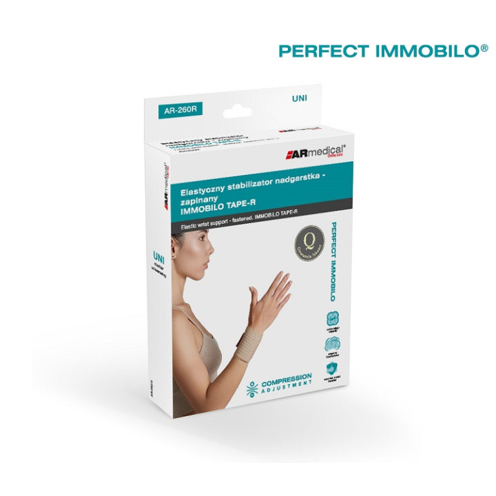 ARMEDICAL IMMOBILO TAPE-R – Elastyczny Stabilizator Nadgarstka UNI