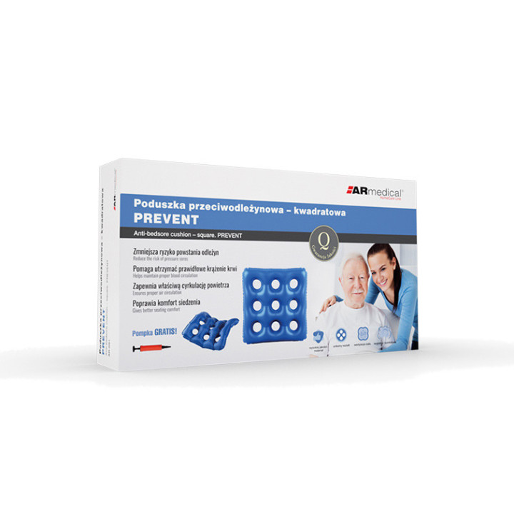 Armedical PREVENT Poduszka Przeciwodleżynowa Pneumatyczna 44x44