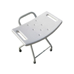 Armedical Taboret Prysznicowy Składany Stalowy | Solidny & Biały