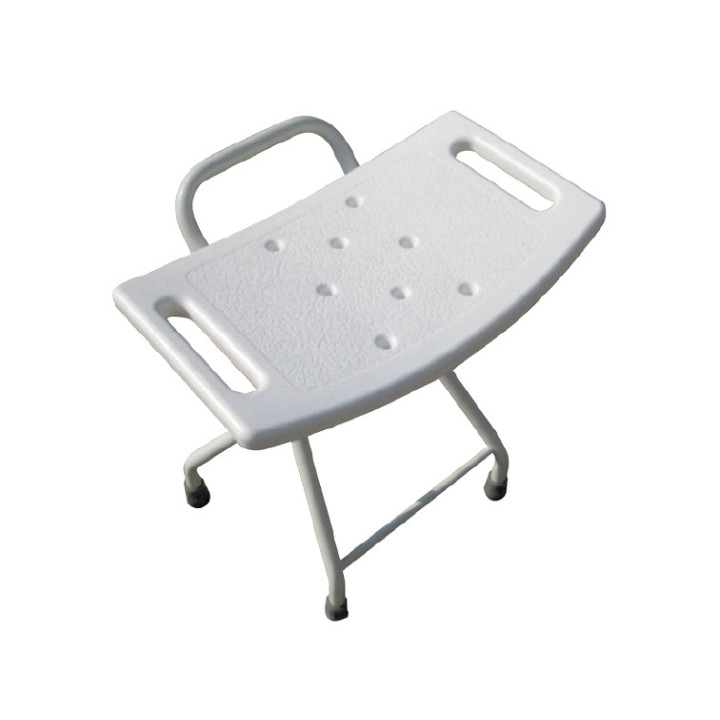 Armedical Taboret Prysznicowy Składany Stalowy | Solidny & Biały