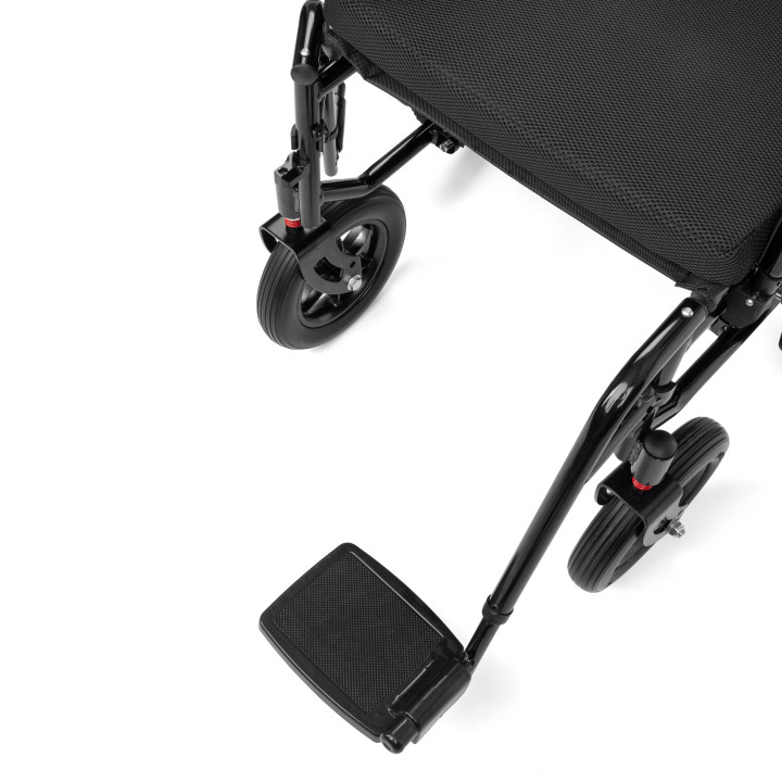 Wózek elektryczny TIMAGO ELECTRIC-TIM I z silnikami 2×250 W, zasięgiem do 20 km i dużymi kołami 22″. Sprawdź refundację NFZ.